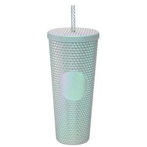 NWT Starbucks Taiwan Metallic Blue Tumbler
